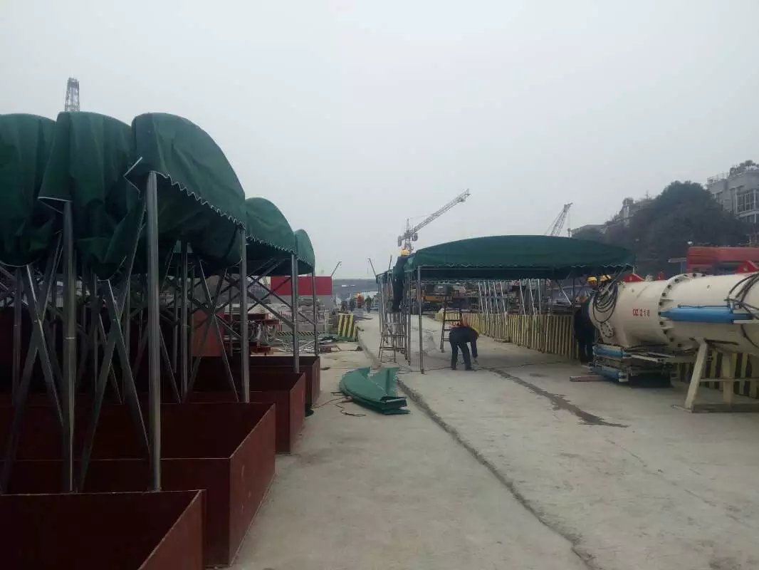 房县房县中铁二十一局工地移动施工棚